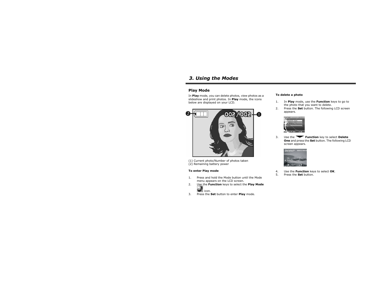 Using the modes | CREATIVE PC-CAM 920 Slim User Manual | Page 17 / 29