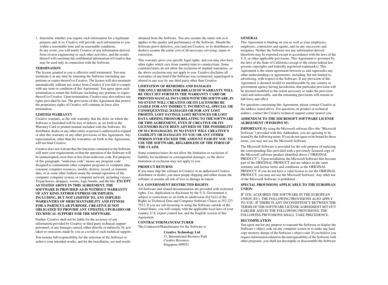 CREATIVE Live! Drive IR SB0010 User Manual | Page 20 / 22