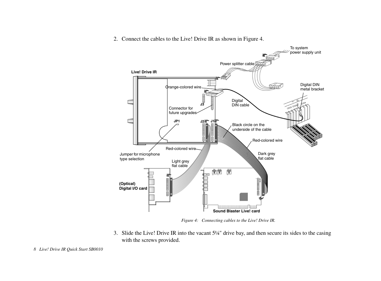 CREATIVE Live! Drive IR SB0010 User Manual | Page 8 / 22