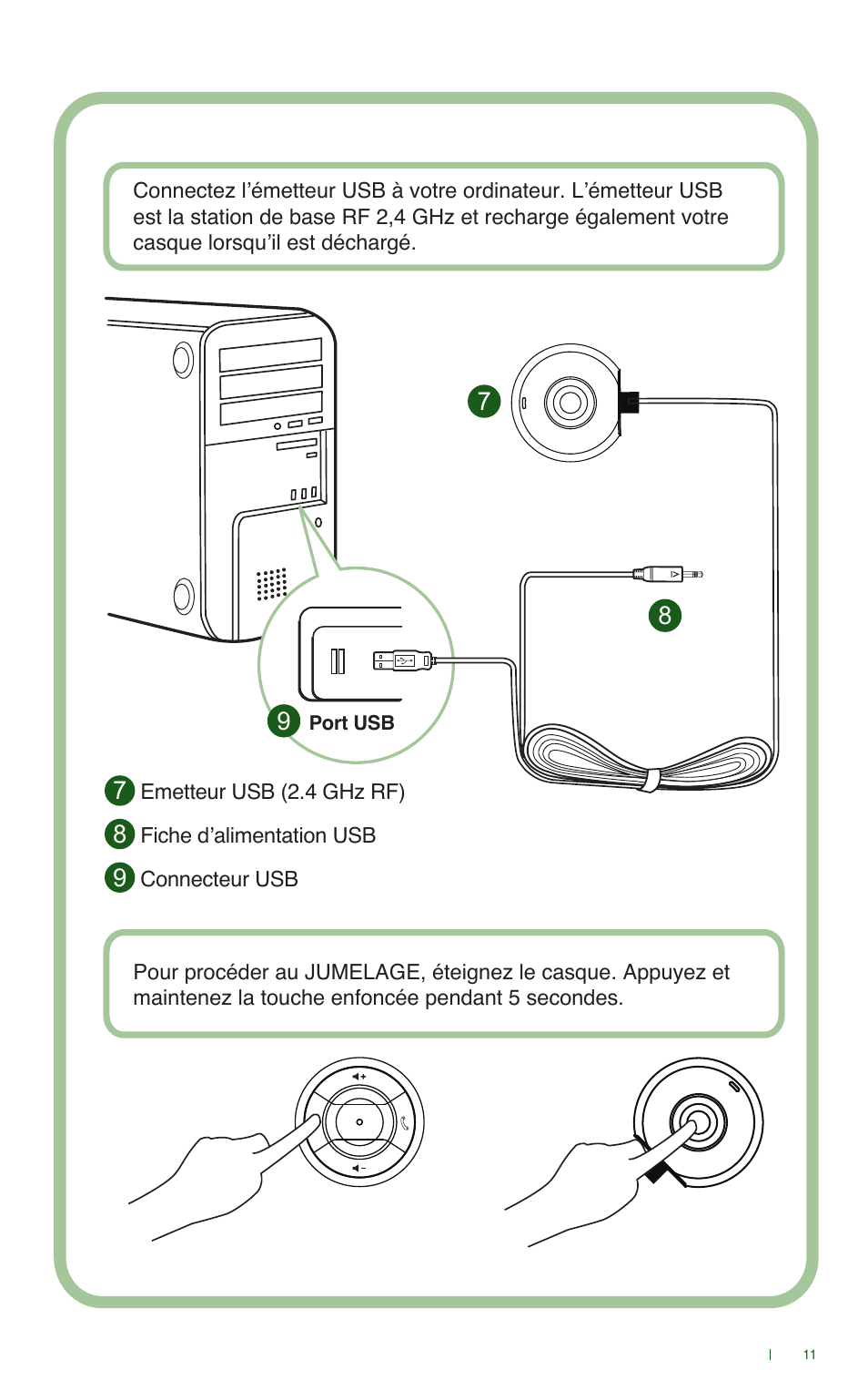 CREATIVE Digital Wireless Gaming Headset HS-1200 User Manual | Page 13 / 52