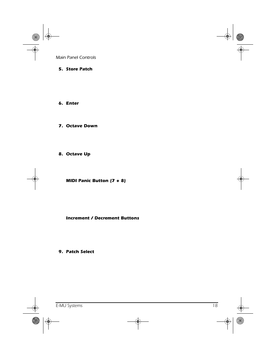 CREATIVE X Board.book E-MU User Manual | Page 18 / 73
