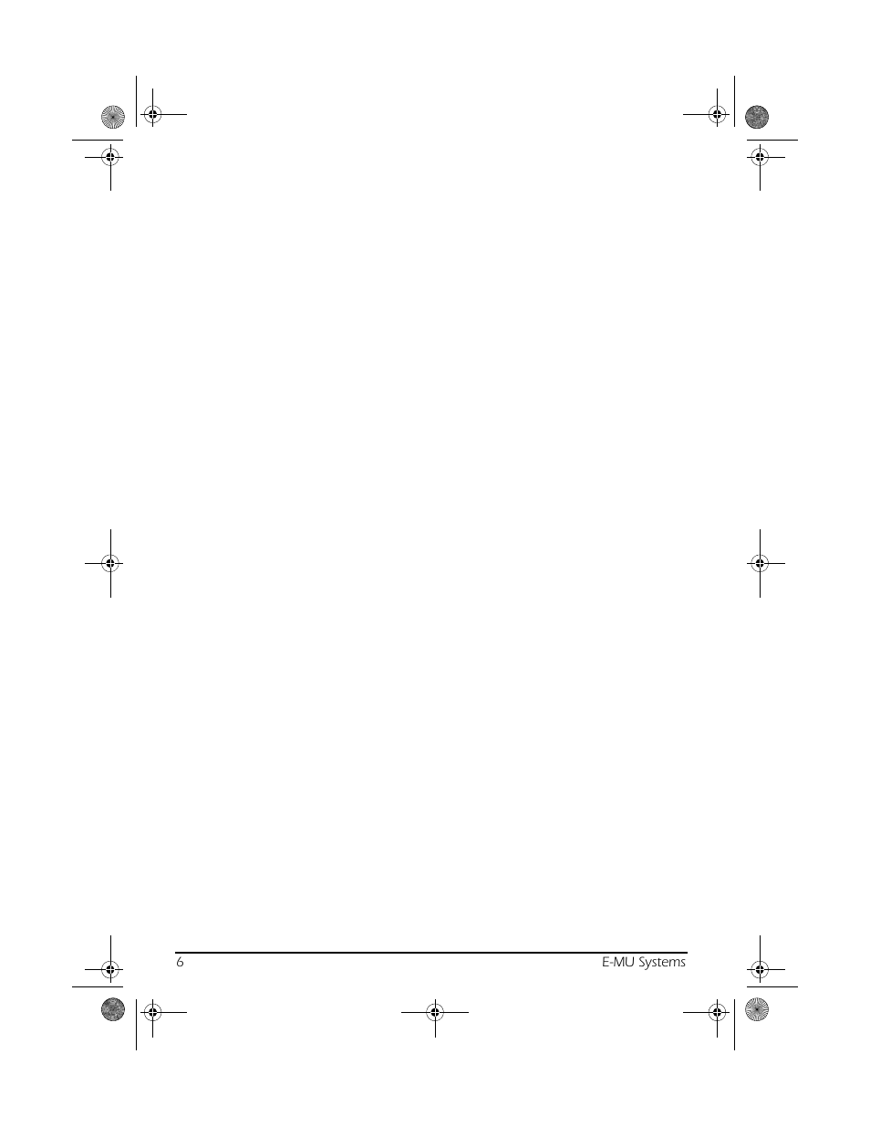 CREATIVE X Board.book E-MU User Manual | Page 6 / 73