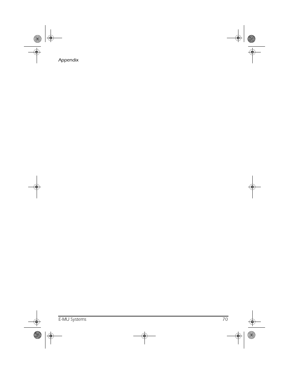 CREATIVE X Board.book E-MU User Manual | Page 70 / 73