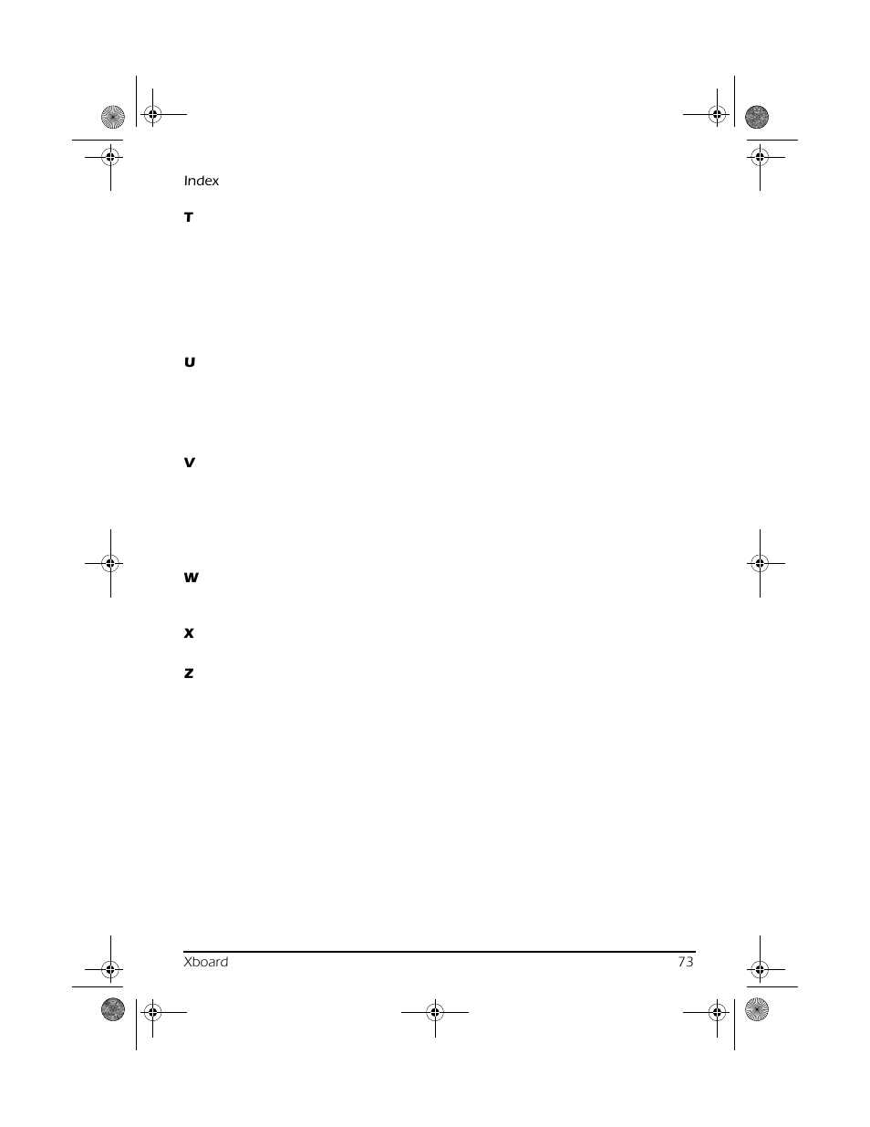 CREATIVE X Board.book E-MU User Manual | Page 73 / 73