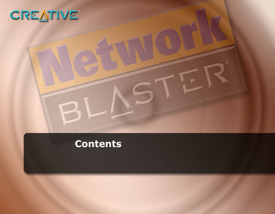 CREATIVE Network Blaster Wireless Access Point Router CW2202 User Manual | Page 3 / 65