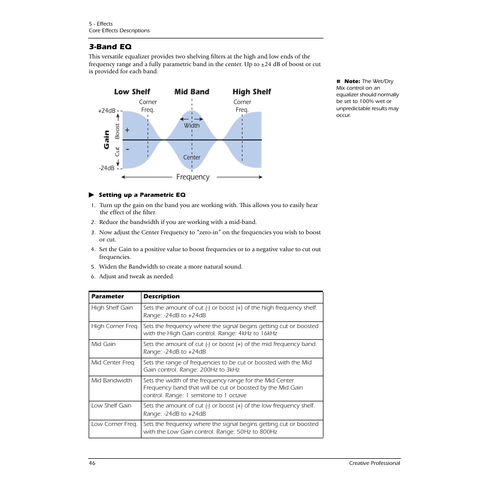 Band eq | E-MU 0404 PCI User Manual | Page 54 / 96