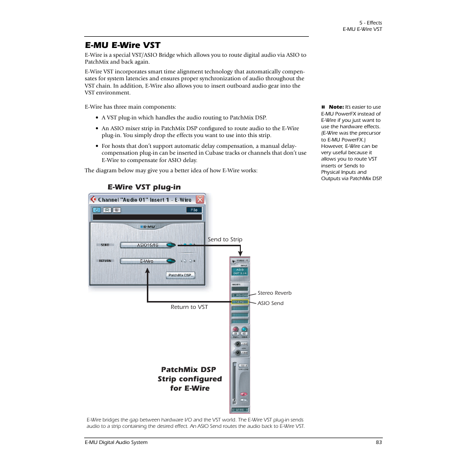 E-mu e-wire vst | CREATIVE 1212M User Manual | Page 83 / 120