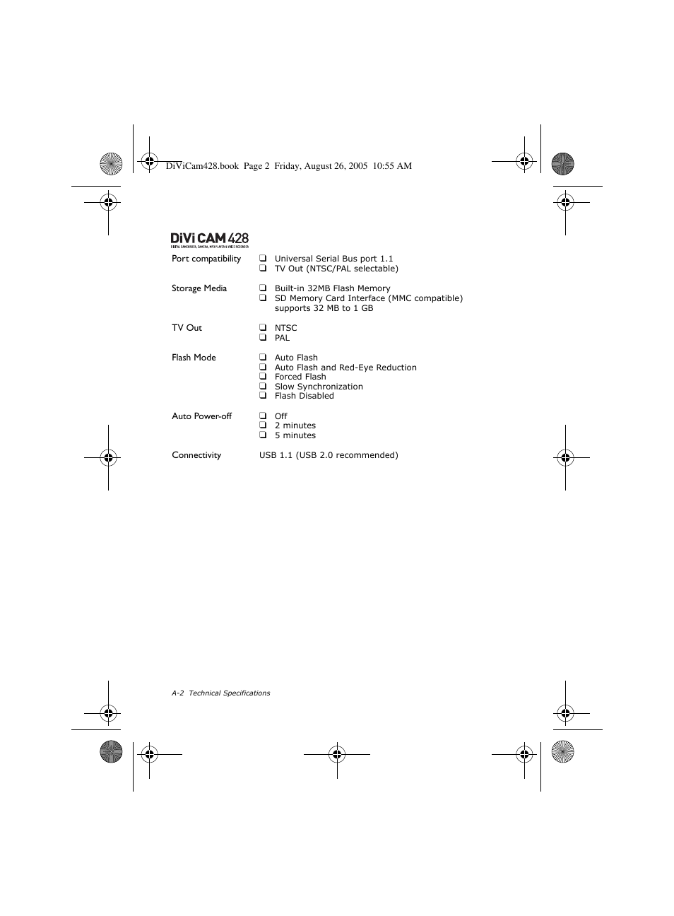 CREATIVE Divi Cam 428 User Manual | Page 32 / 36