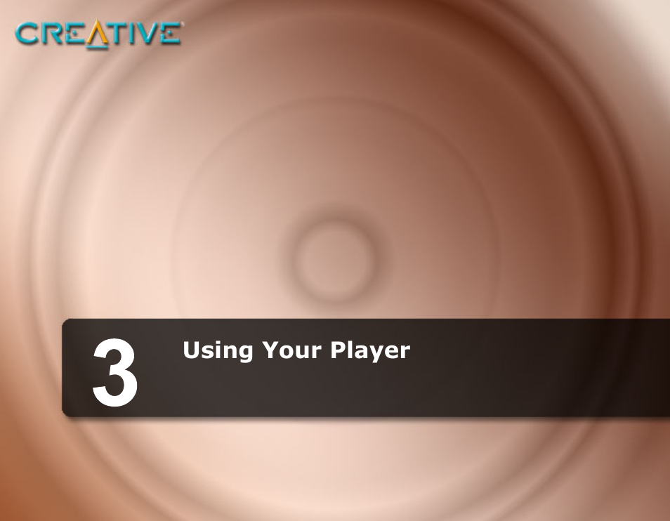 Using your player | CREATIVE MuVo V200 User Manual | Page 22 / 58
