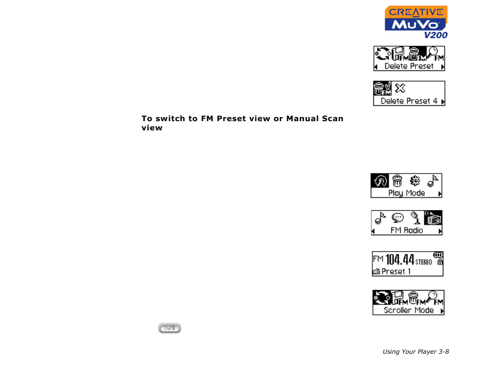 CREATIVE MuVo V200 User Manual | Page 30 / 58