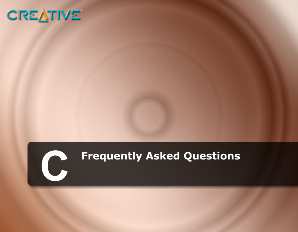 Frequently asked questions | CREATIVE MuVo V200 User Manual | Page 54 / 58