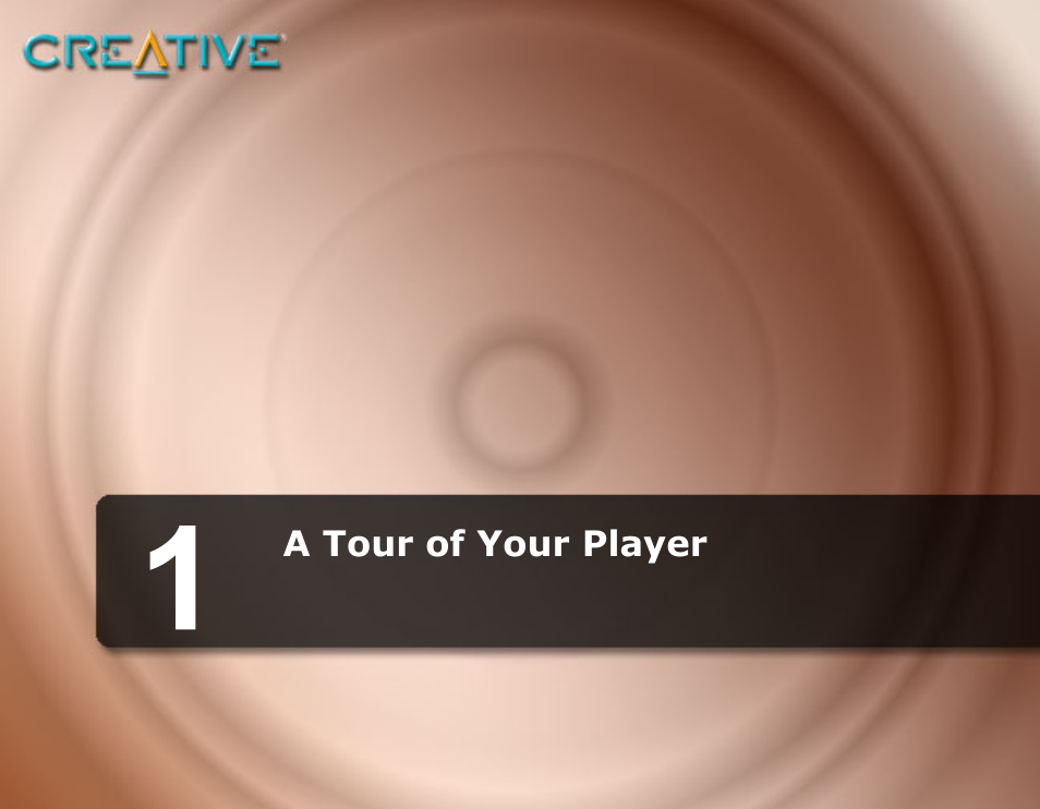 A tour of your player | CREATIVE MuVo V200 User Manual | Page 9 / 58