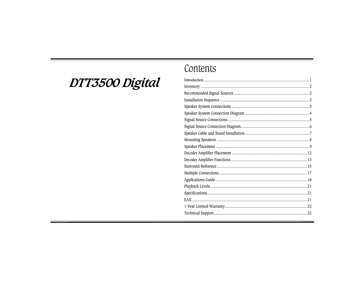 CREATIVE Digital DTT 3500 User Manual | Page 4 / 26