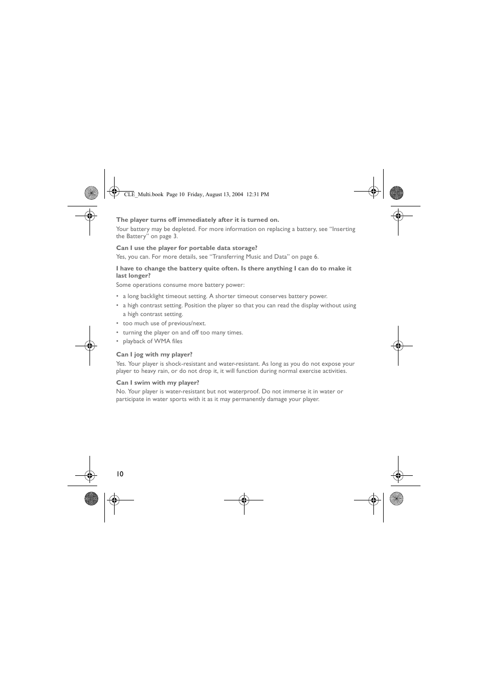 CREATIVE CLE User Manual | Page 10 / 157
