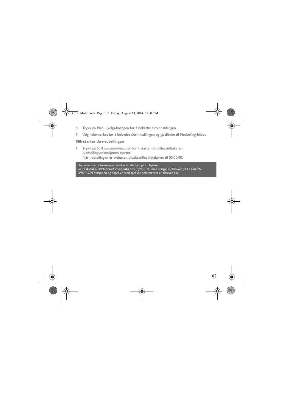 CREATIVE CLE User Manual | Page 105 / 157