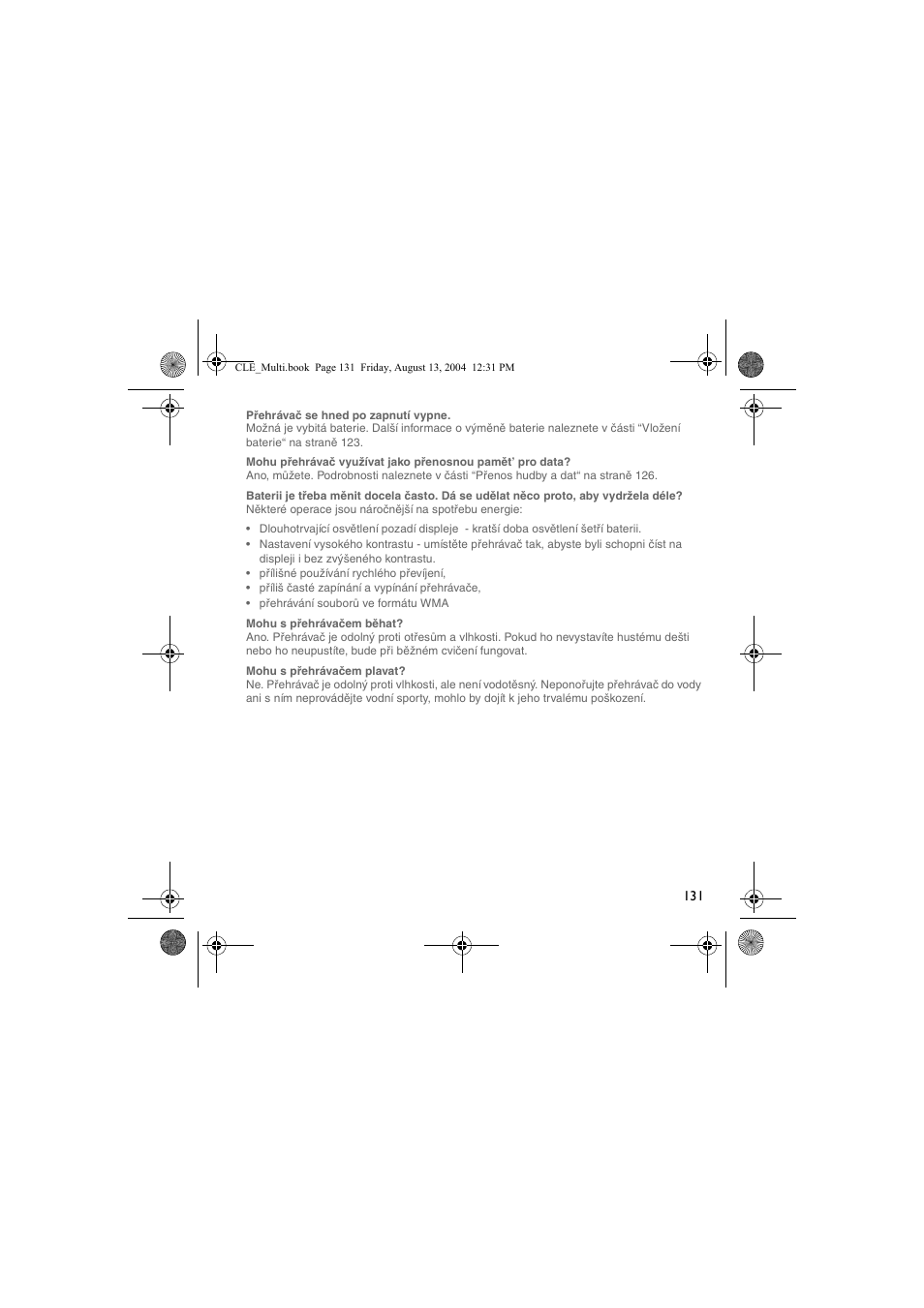 CREATIVE CLE User Manual | Page 131 / 157