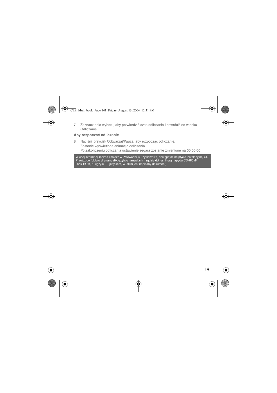 CREATIVE CLE User Manual | Page 141 / 157