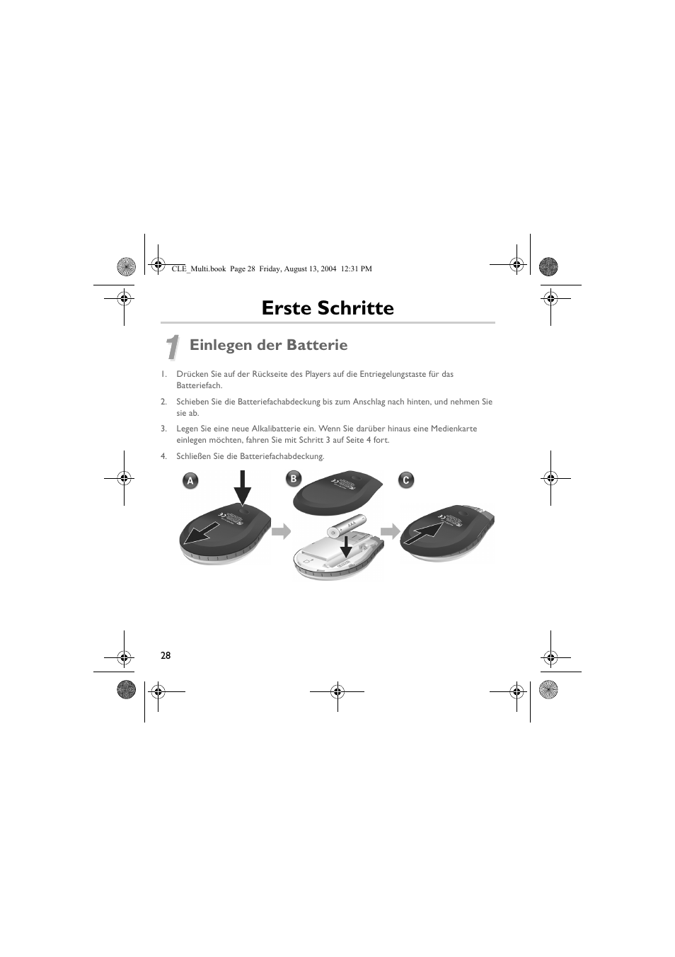 Erste schritte | CREATIVE CLE User Manual | Page 28 / 157