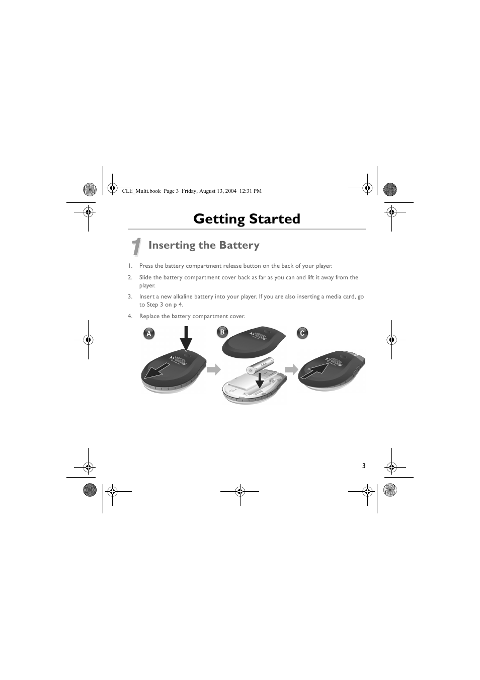 Getting started | CREATIVE CLE User Manual | Page 3 / 157