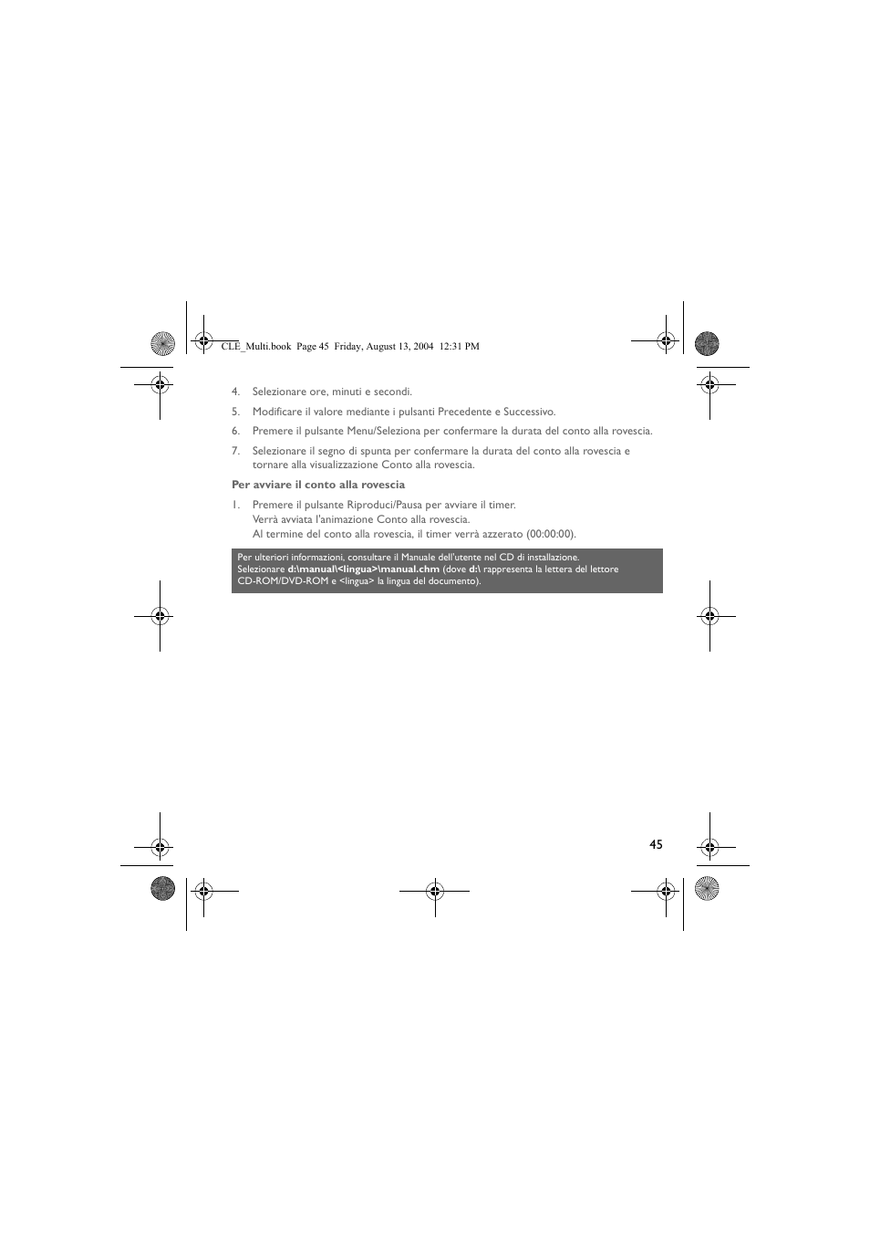 CREATIVE CLE User Manual | Page 45 / 157
