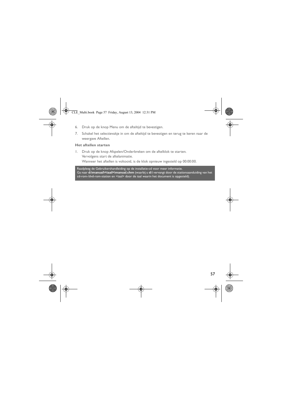 CREATIVE CLE User Manual | Page 57 / 157