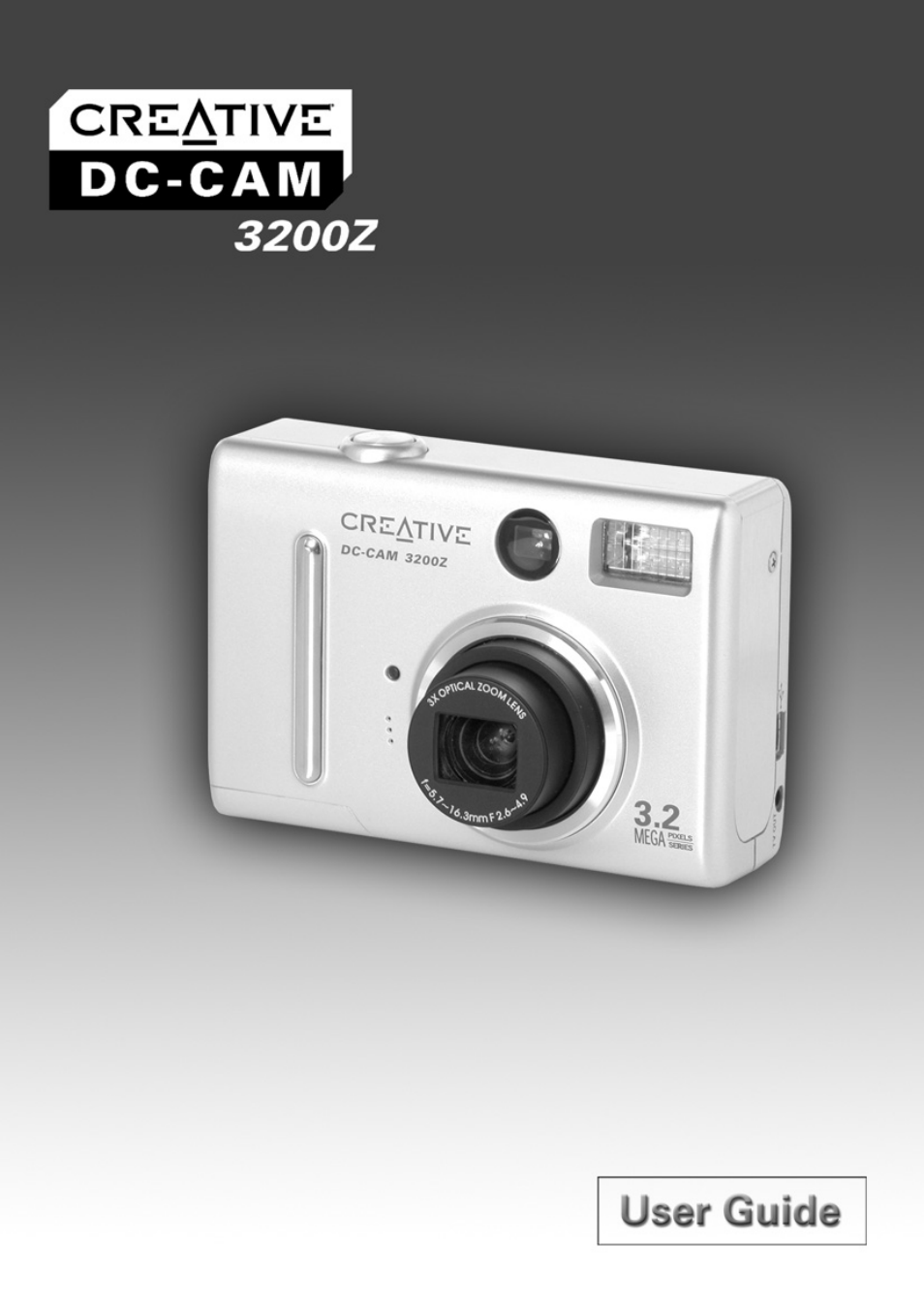 CREATIVE DC-CAM 3200Z User Manual | 37 pages