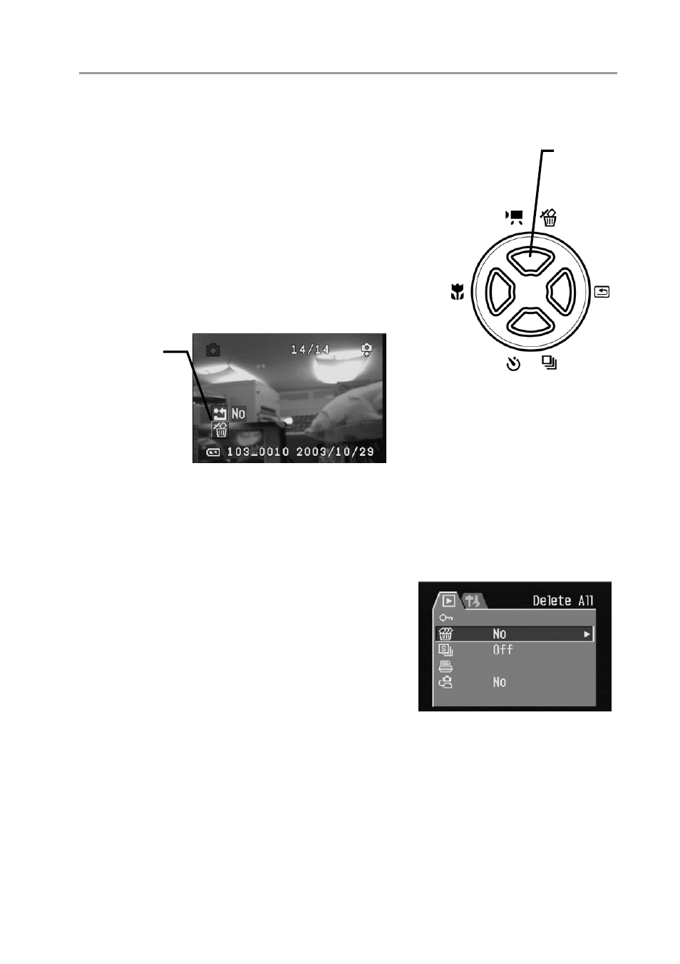 Erasing a stored image | CREATIVE DC-CAM 3200Z User Manual | Page 27 / 37