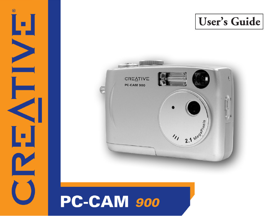 CREATIVE PC-CAM 900 User Manual | 57 pages