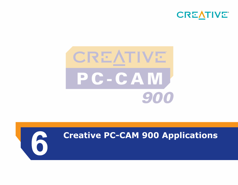 Creative pc-cam 900 applications | CREATIVE PC-CAM 900 User Manual | Page 44 / 57