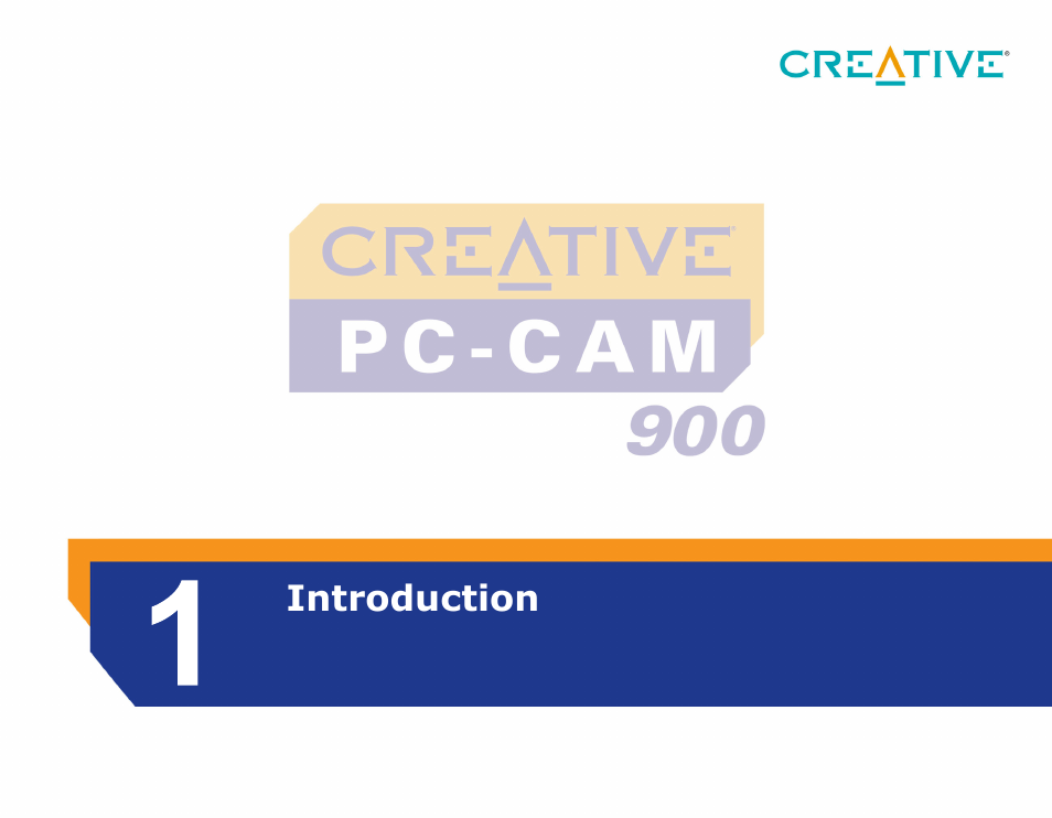 Introduction | CREATIVE PC-CAM 900 User Manual | Page 8 / 57