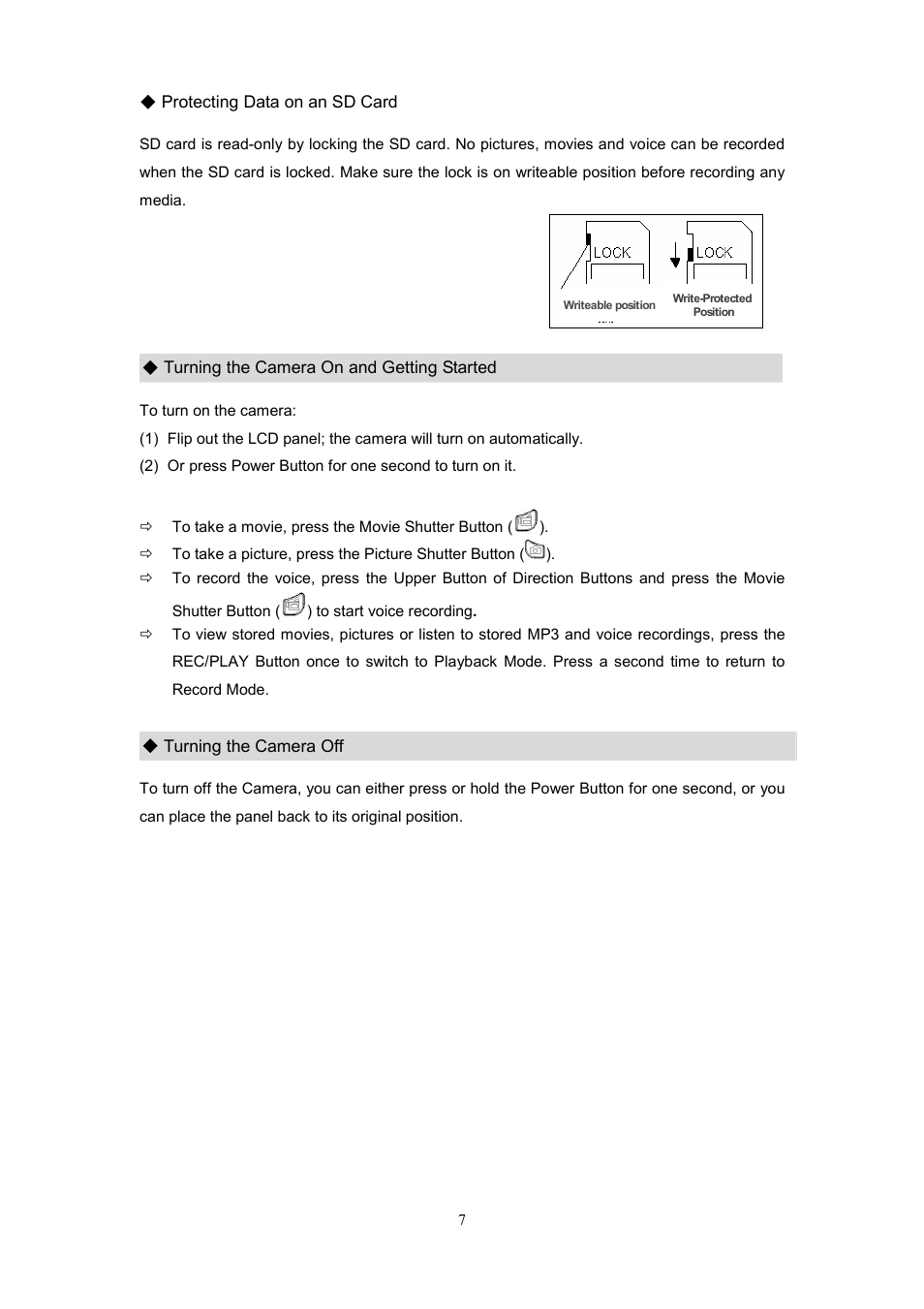 CREATIVE DiVi CAM 525D 525D User Manual | Page 8 / 61