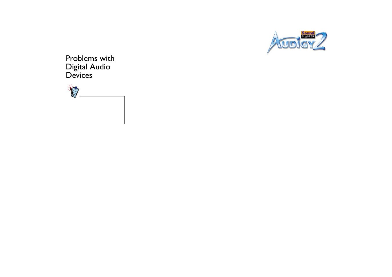 Problems with digital audio devices | CREATIVE Sound Blaster Audigy 2 User Manual | Page 66 / 67
