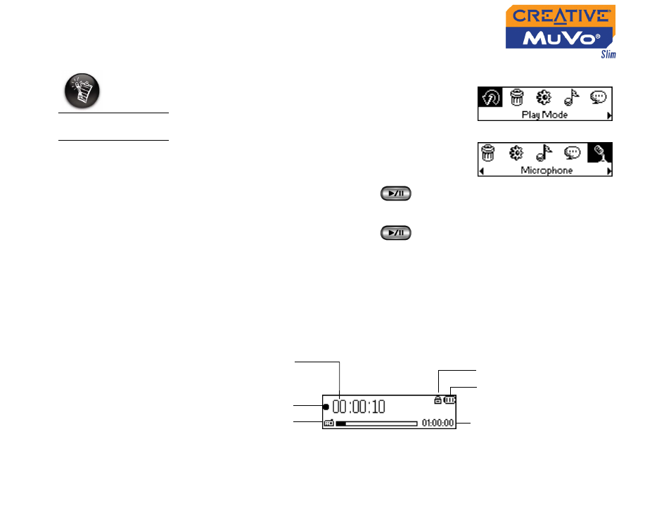 Recording fm radio, Recording fm radio -16 | CREATIVE MuVo Slim User Manual | Page 50 / 75