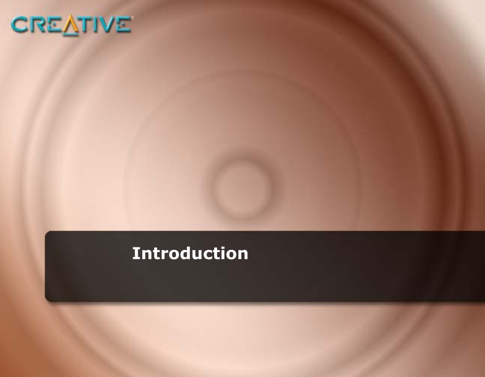 Introduction | CREATIVE NOMAD Zen XTRA User Manual | Page 12 / 106