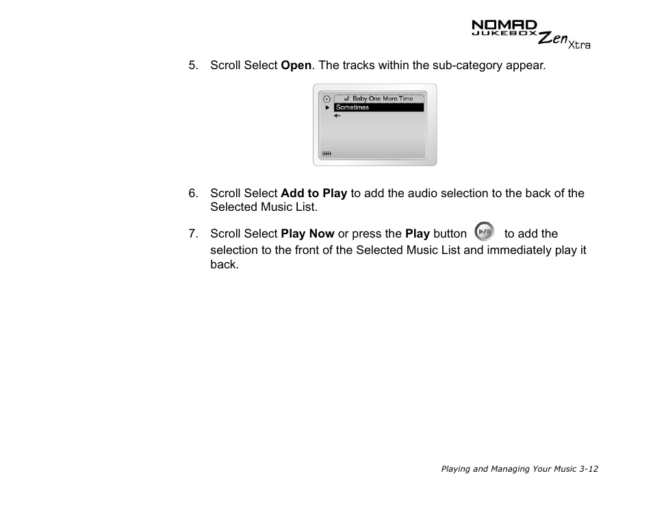 CREATIVE NOMAD Zen XTRA User Manual | Page 51 / 106
