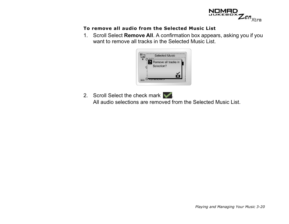 CREATIVE NOMAD Zen XTRA User Manual | Page 59 / 106