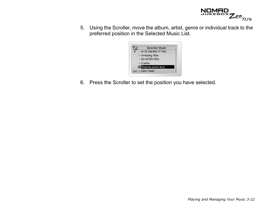 CREATIVE NOMAD Zen XTRA User Manual | Page 61 / 106