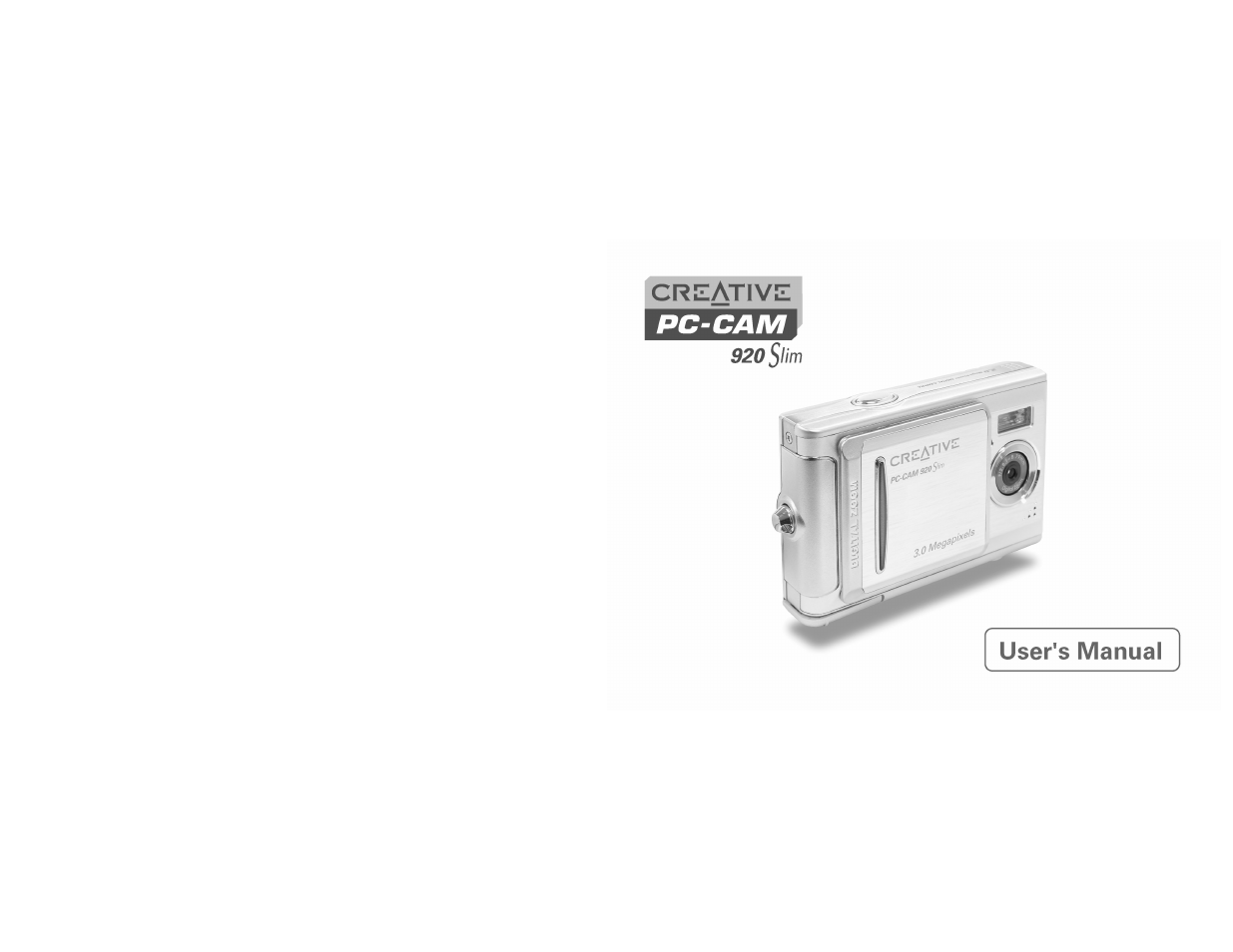 CREATIVE PC-CAM 920 Slim User Manual | 28 pages