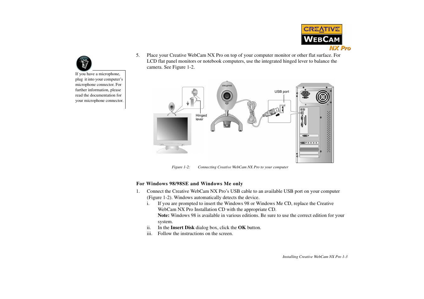 CREATIVE NX Pro User Manual | Page 13 / 30