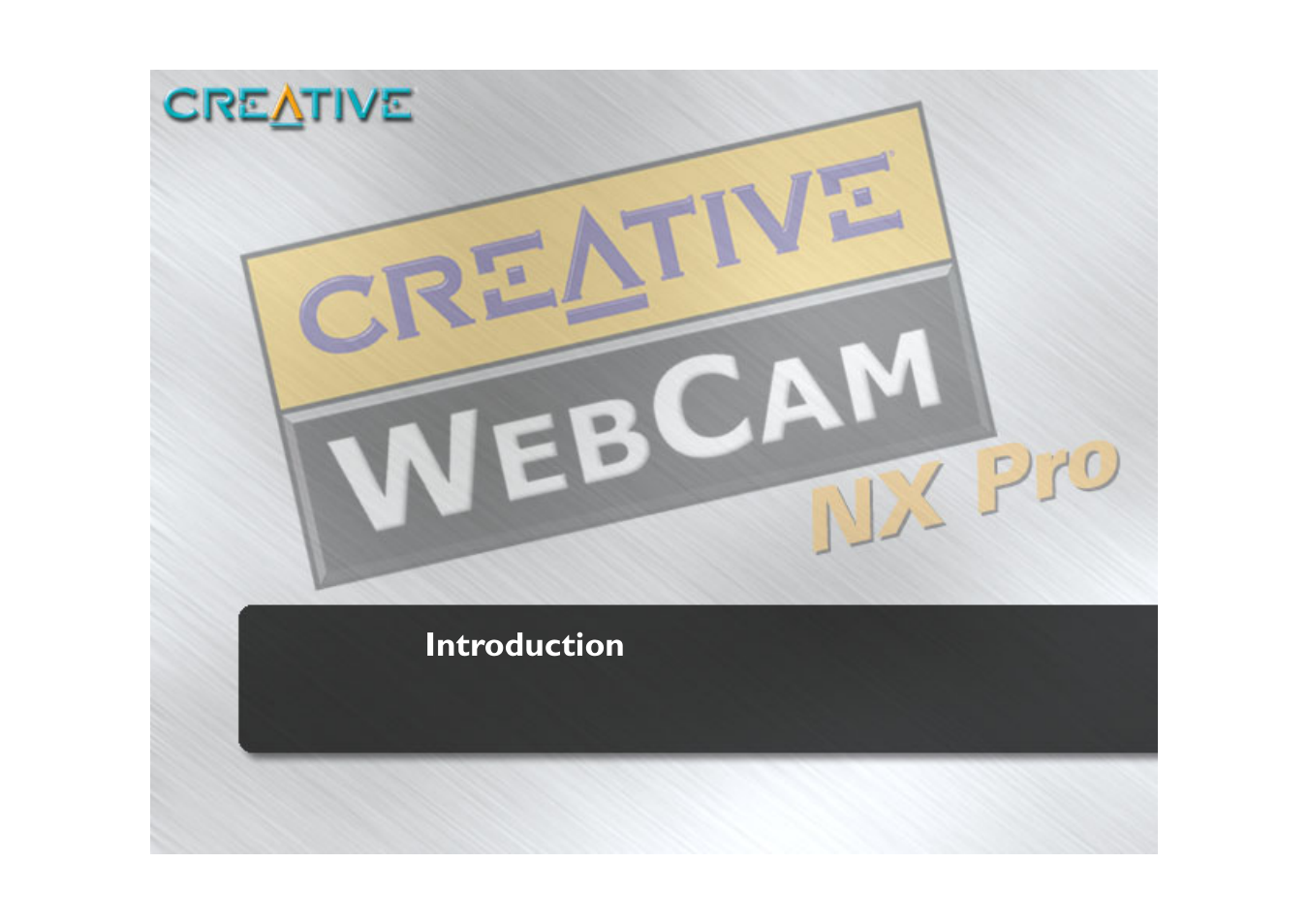 Introduction | CREATIVE NX Pro User Manual | Page 6 / 30