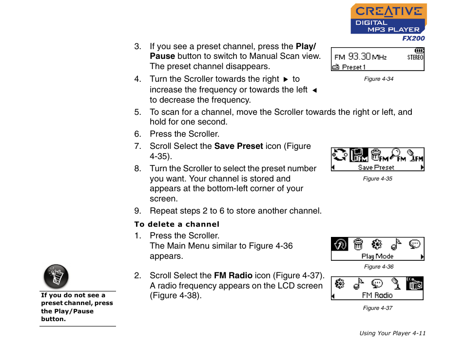 Figure 4-34) | CREATIVE Digital MP3 Player FX200 User Manual | Page 32 / 62