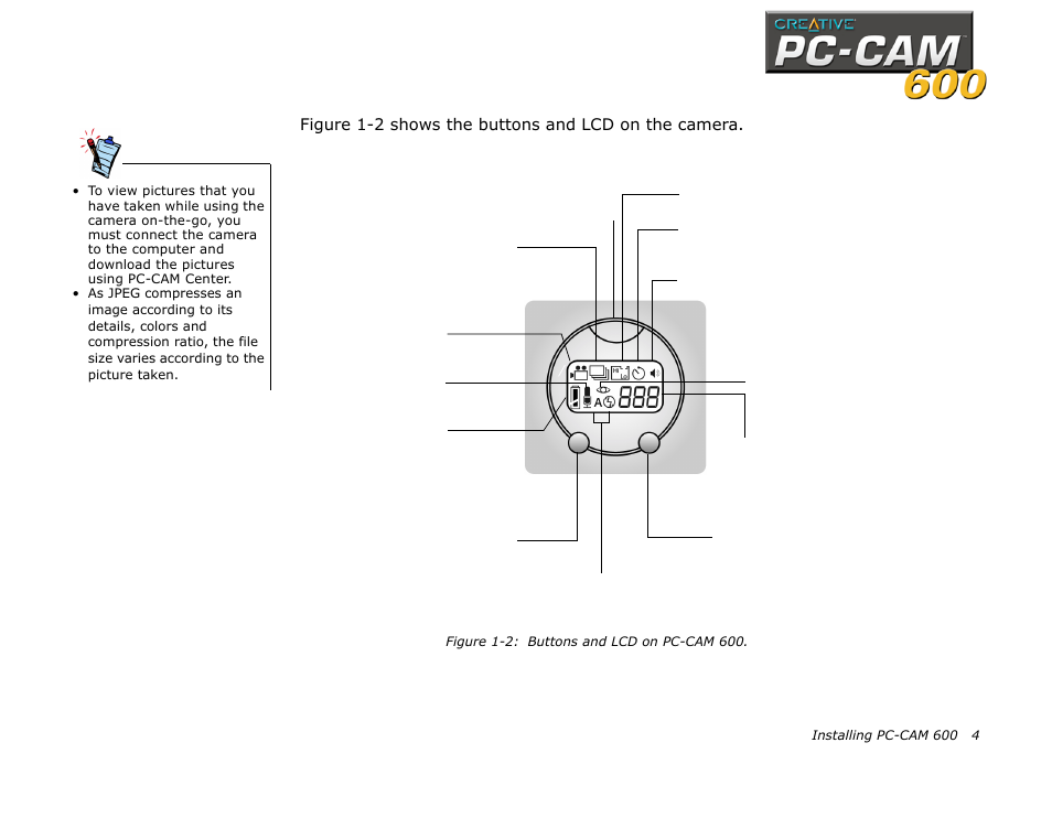 CREATIVE PC-CAM 600 User Manual | Page 16 / 52