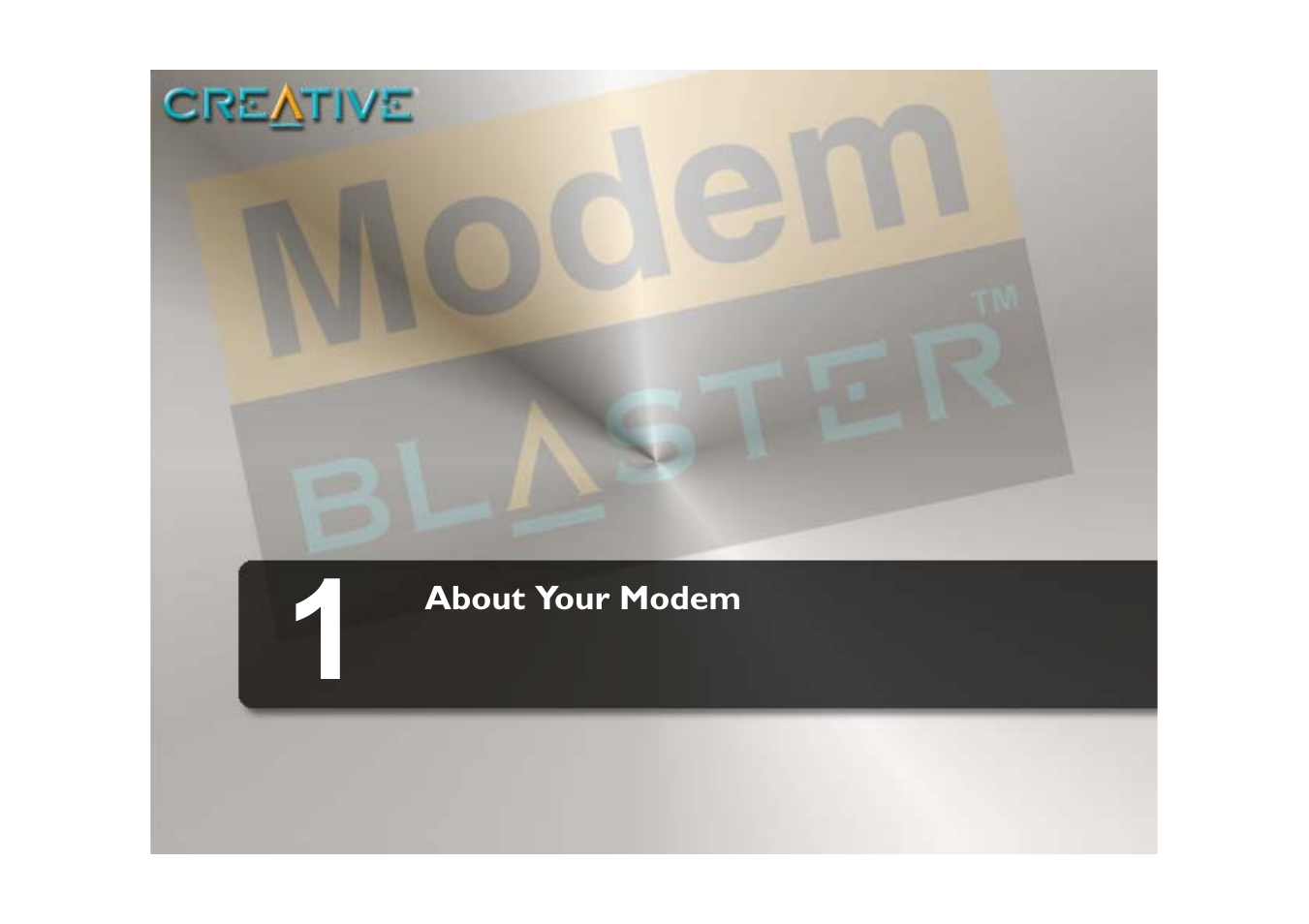 About your modem | CREATIVE Modem Blaster V.92 PCI DI5732 User Manual | Page 13 / 46