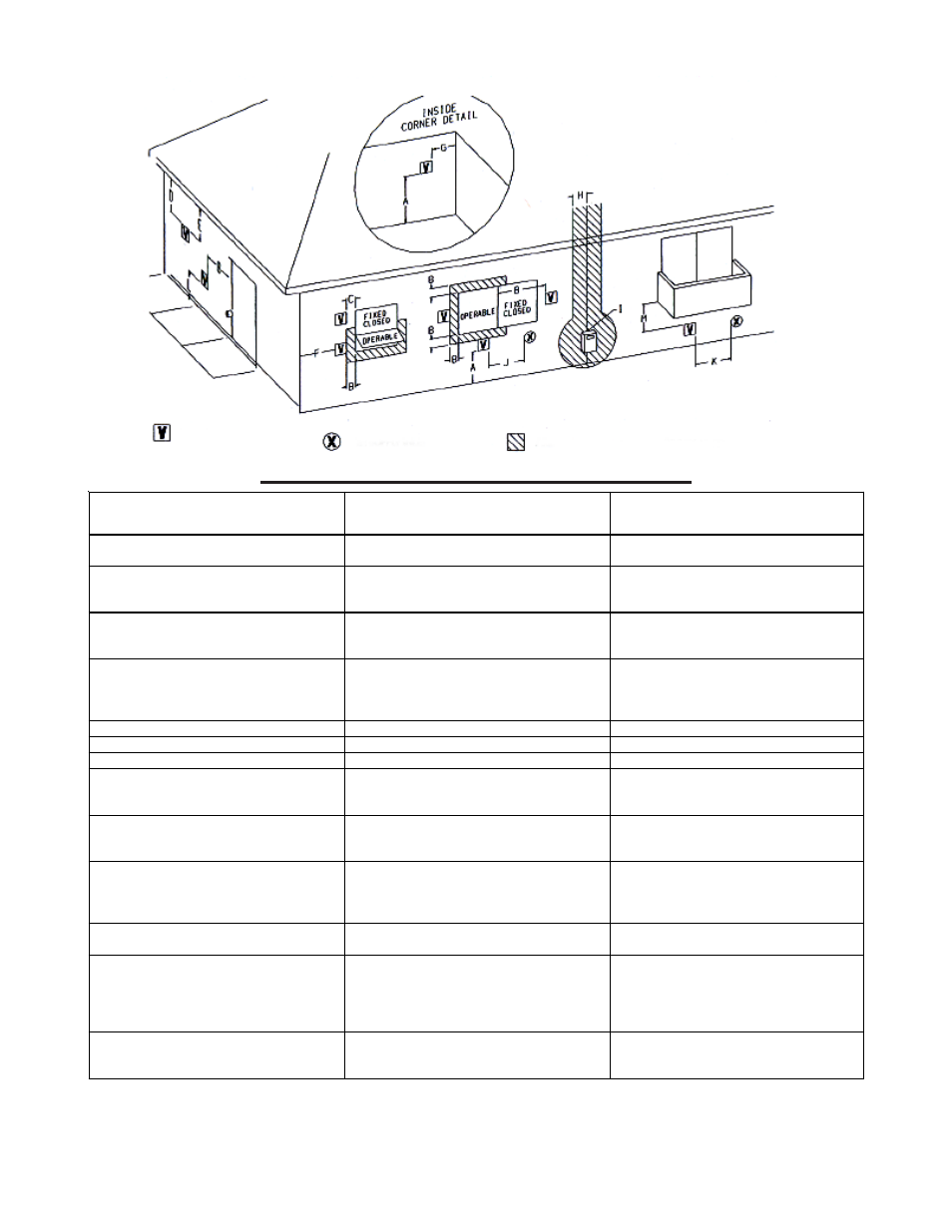 Vent terminal clearances, U.s. installations, Page 4 | Reference letter to drawing canadian installations | Louisville Tin and Stove DVCF408B-R User Manual | Page 4 / 22