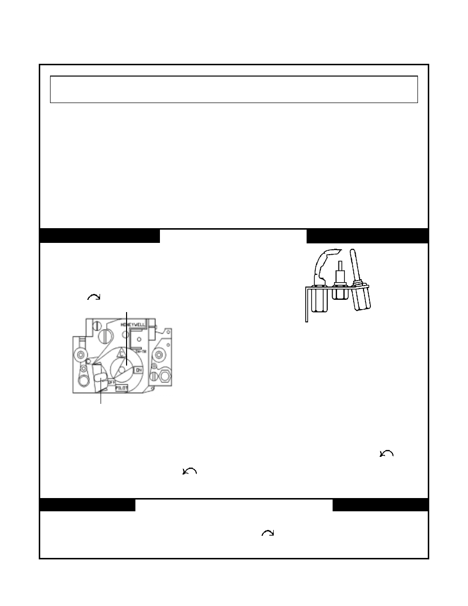 Lighting instructions to turn off gas to appliance | Louisville Tin and Stove CF504C-H User Manual | Page 10 / 27