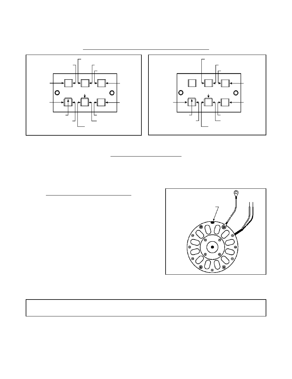 Terminal block wiring diagram | Louisville Tin and Stove DVCF558B-R User Manual | Page 13 / 22