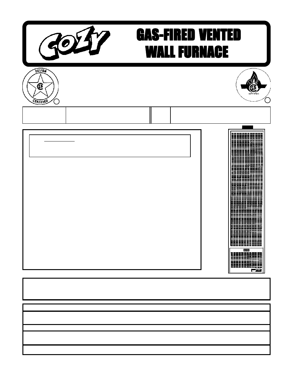 Louisville Tin and Stove W506 User Manual | 20 pages