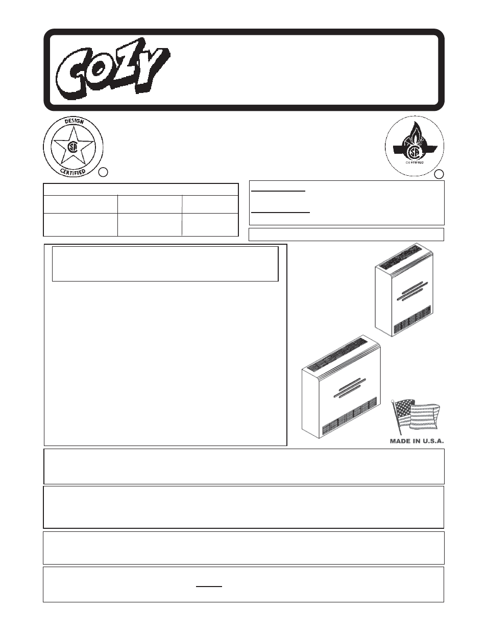 Louisville Tin and Stove HEDV254A User Manual | 22 pages