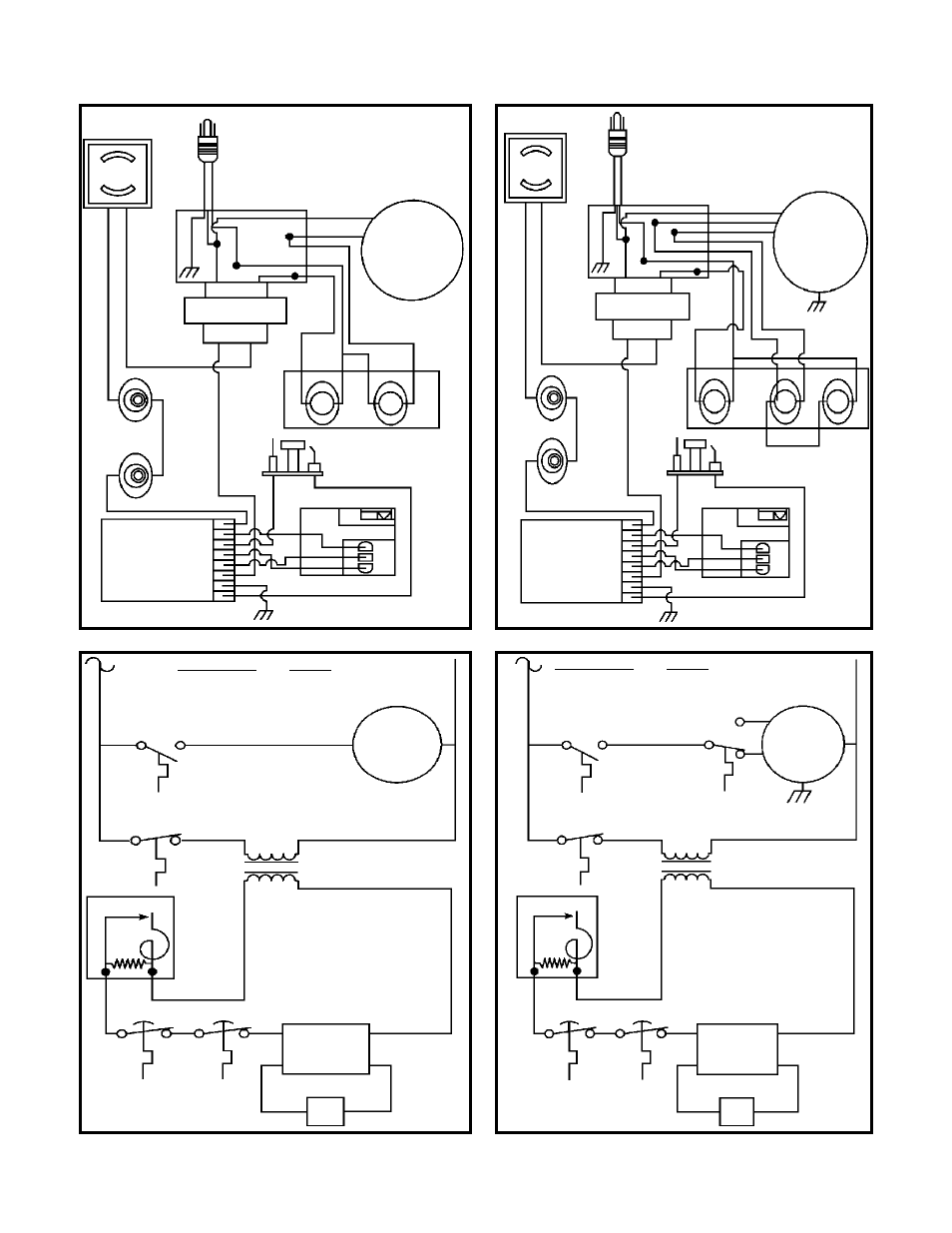 Motor, Ignition module | Louisville Tin and Stove CF654C-R User Manual | Page 15 / 28