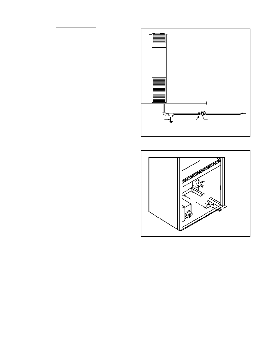 Gas rough-in | Louisville Tin and Stove CF654C-R User Manual | Page 7 / 28
